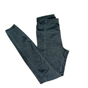 Avia XS Womens High-Waist Gray Leggings With Side Pockets Activewear For Gym